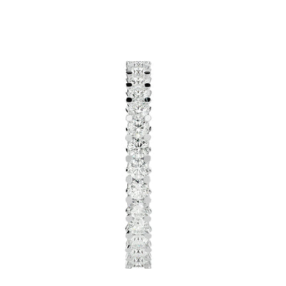 Infinity Round diamond eternity ring
