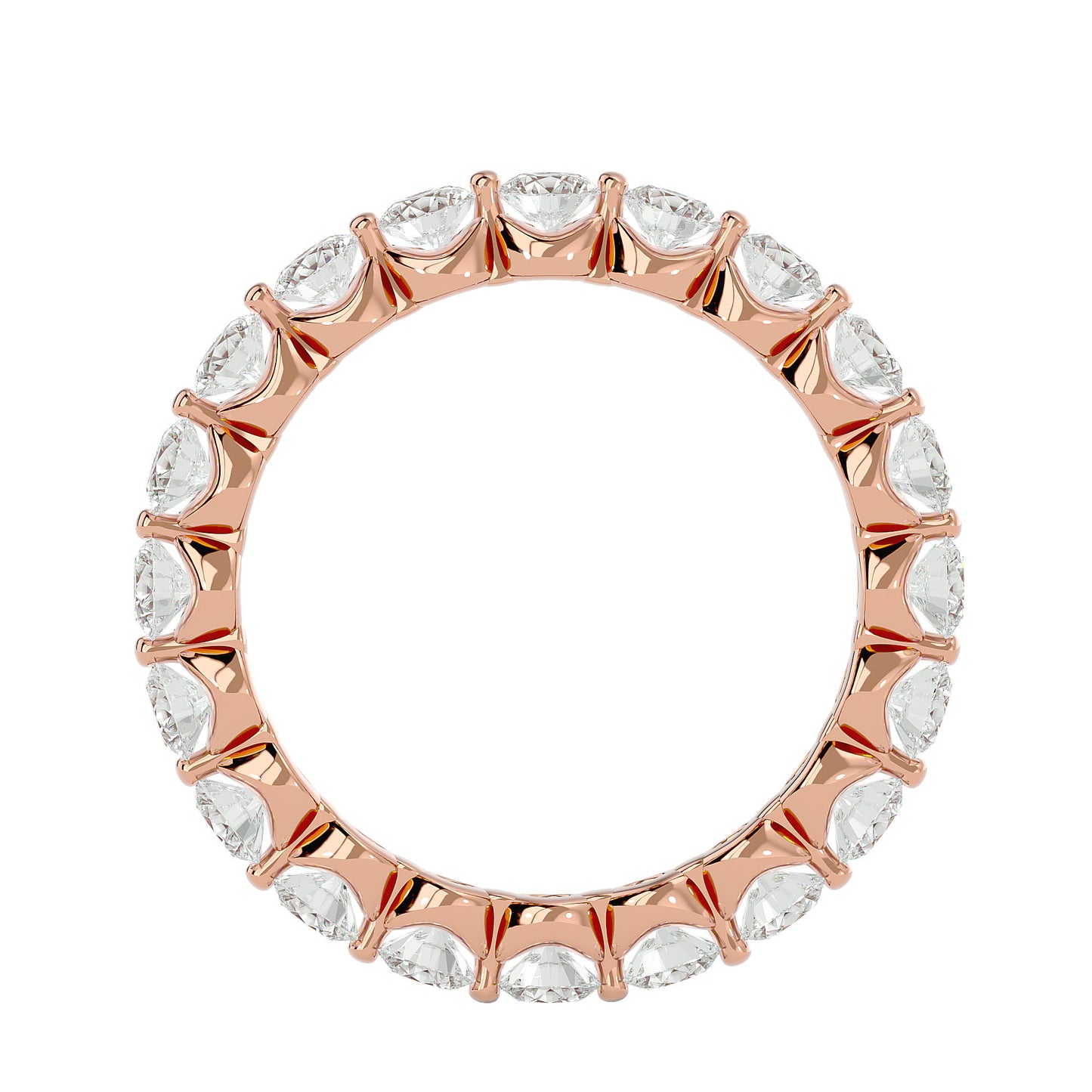 Timeless Harmony diamond eternity ring