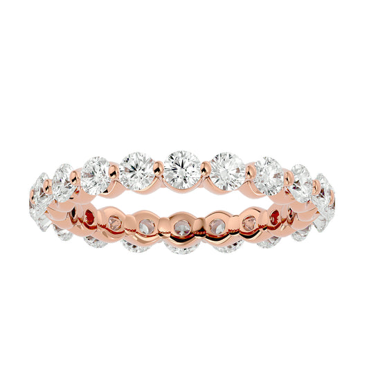 Timeless Harmony diamond eternity ring
