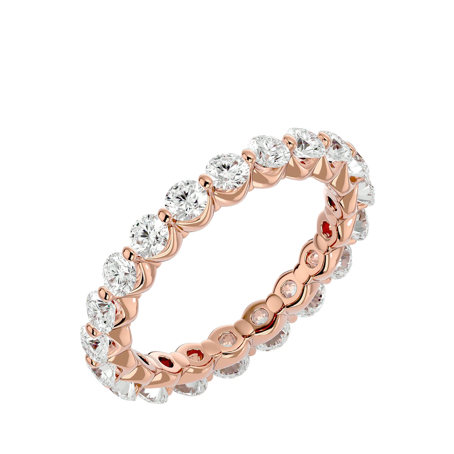 Timeless Harmony diamond eternity ring
