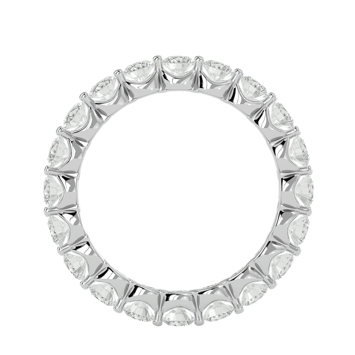 Timeless Harmony diamond eternity ring