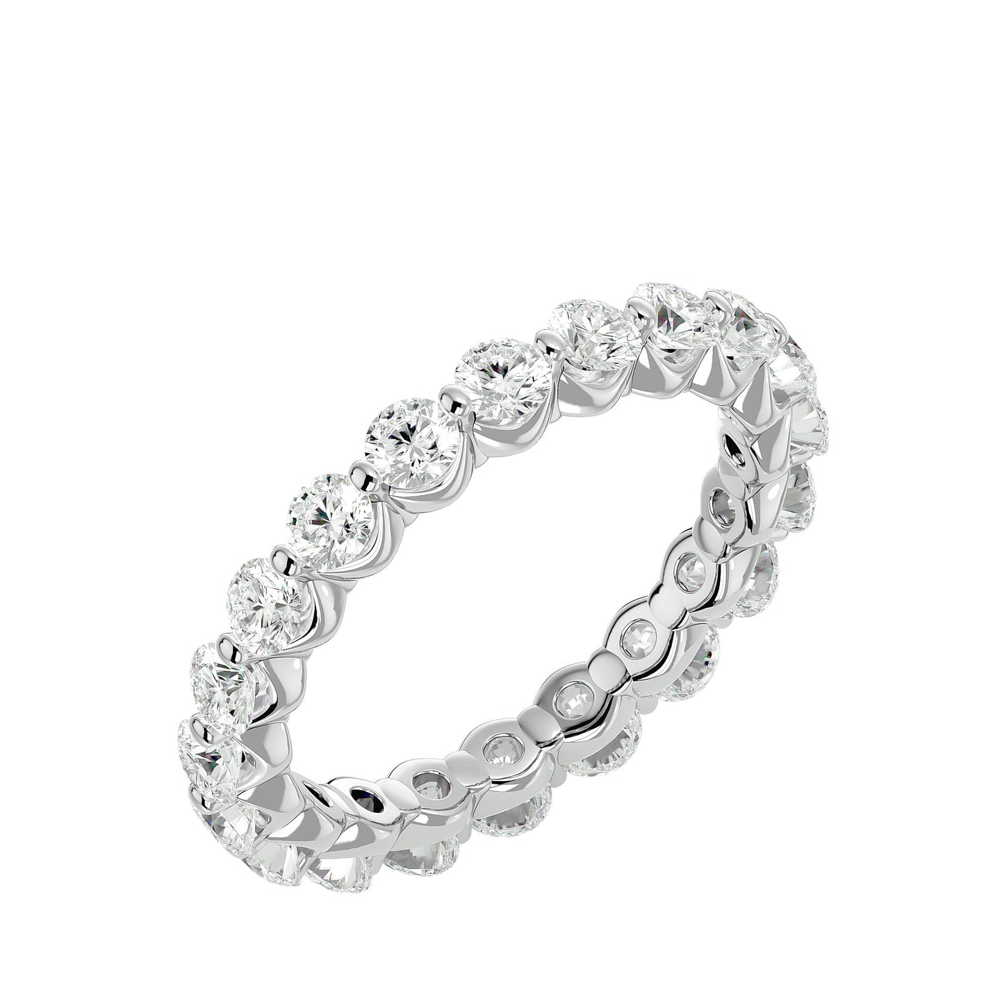 Timeless Harmony diamond eternity ring