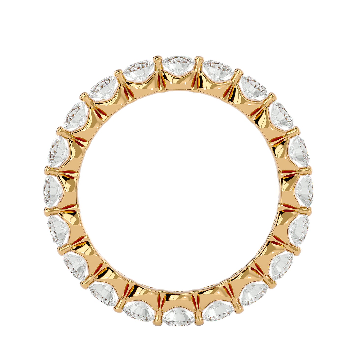 Timeless Harmony diamond eternity ring
