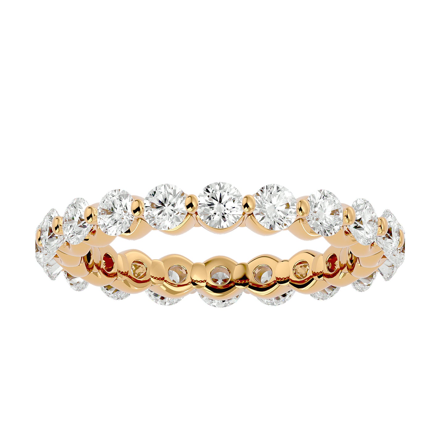 Timeless Harmony diamond eternity ring