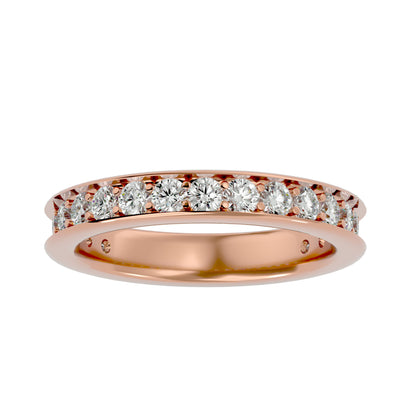 Pave diamond ring
