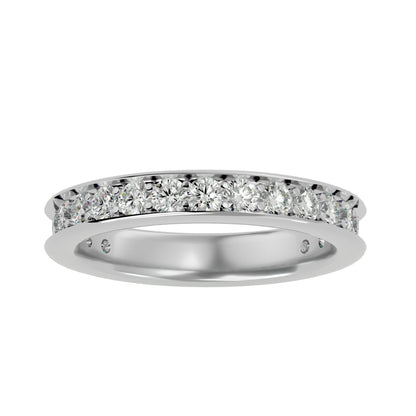 Pave diamond ring