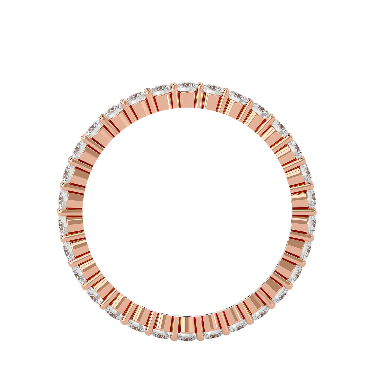 Eternal Spark round eternirty ring