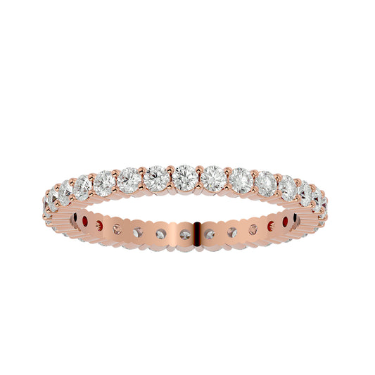 Eternal Spark round eternirty ring