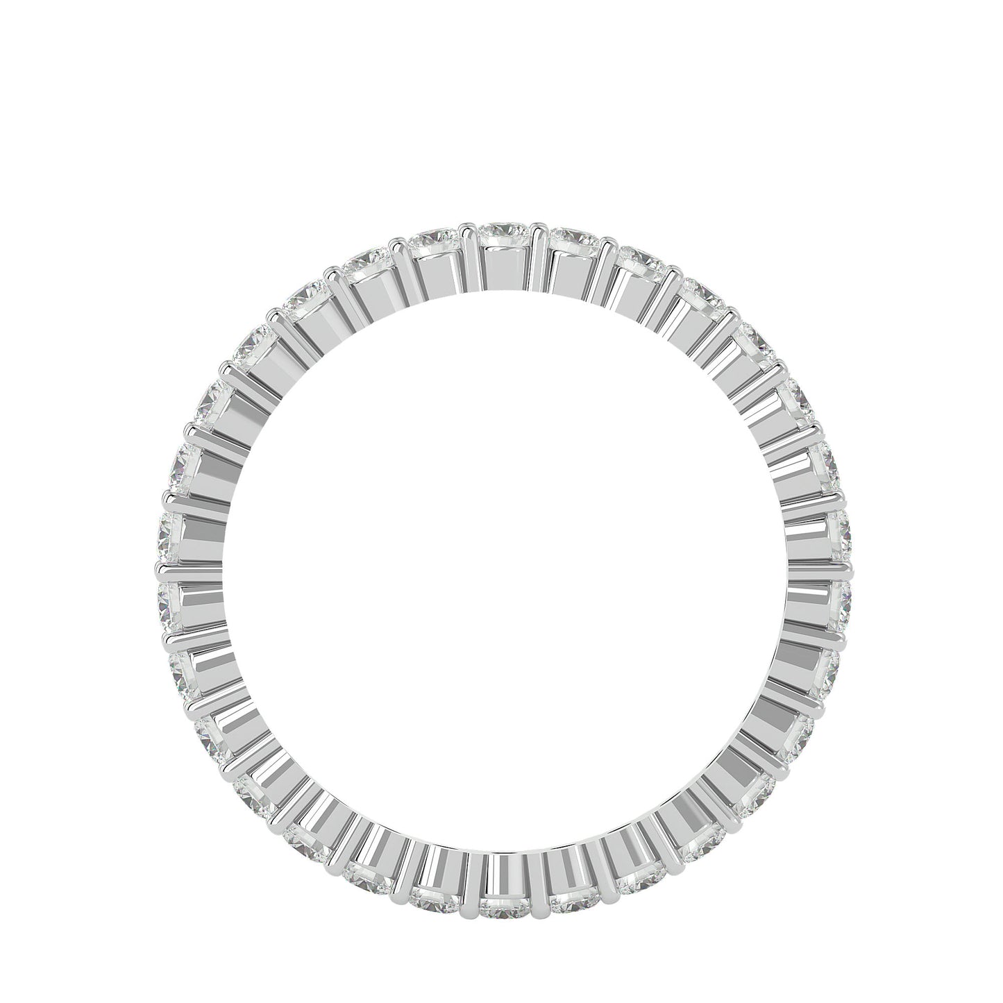 Eternal Spark round eternirty ring