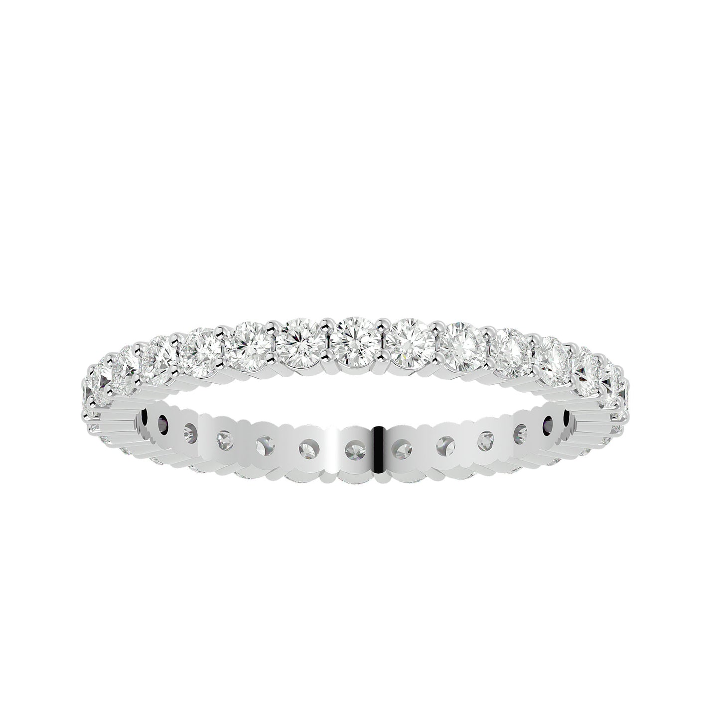 Eternal Spark round eternirty ring