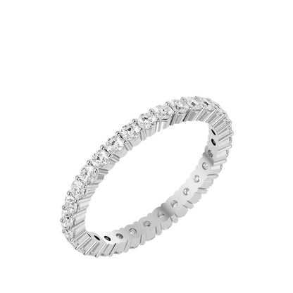 Eternal Spark round eternirty ring
