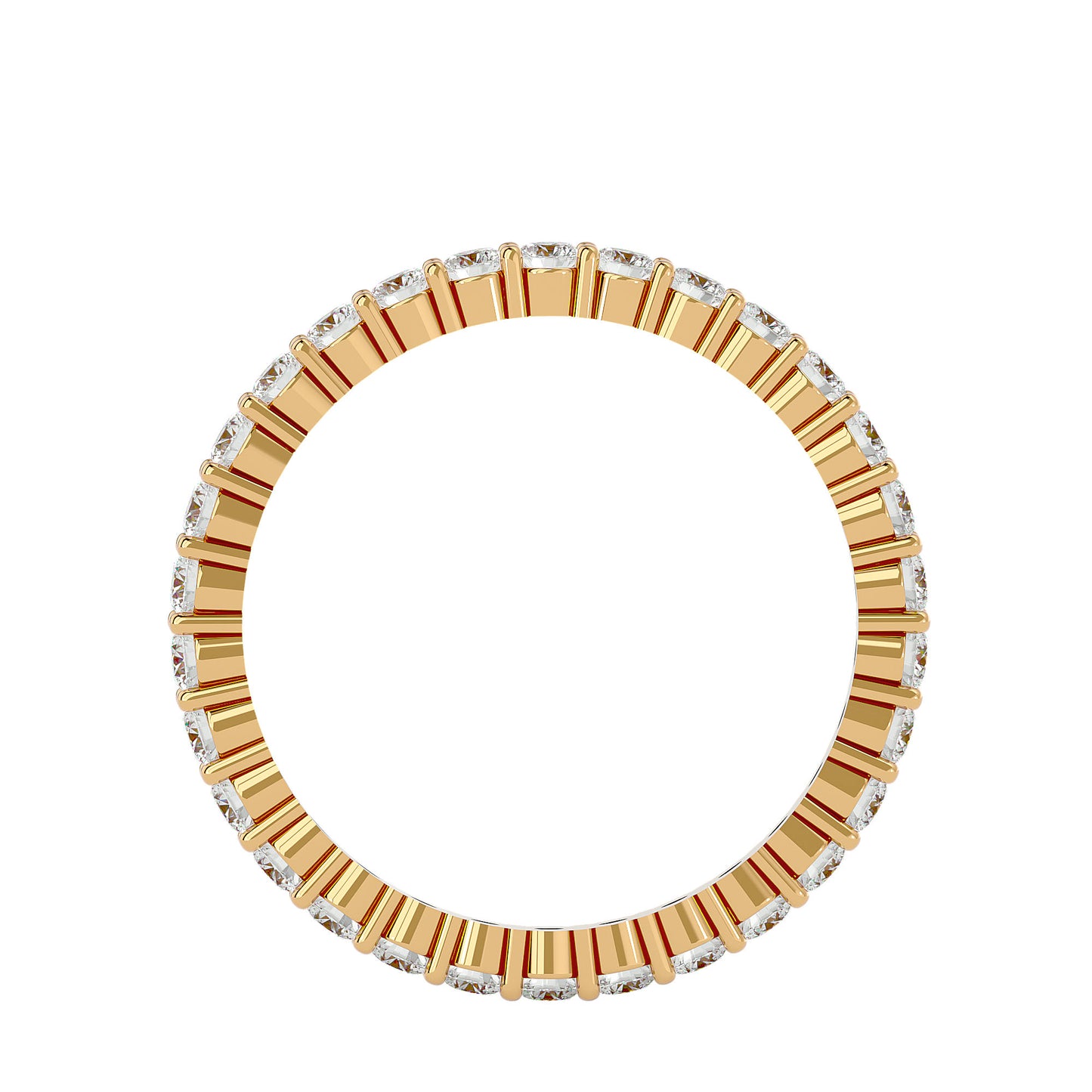 Eternal Spark round eternirty ring