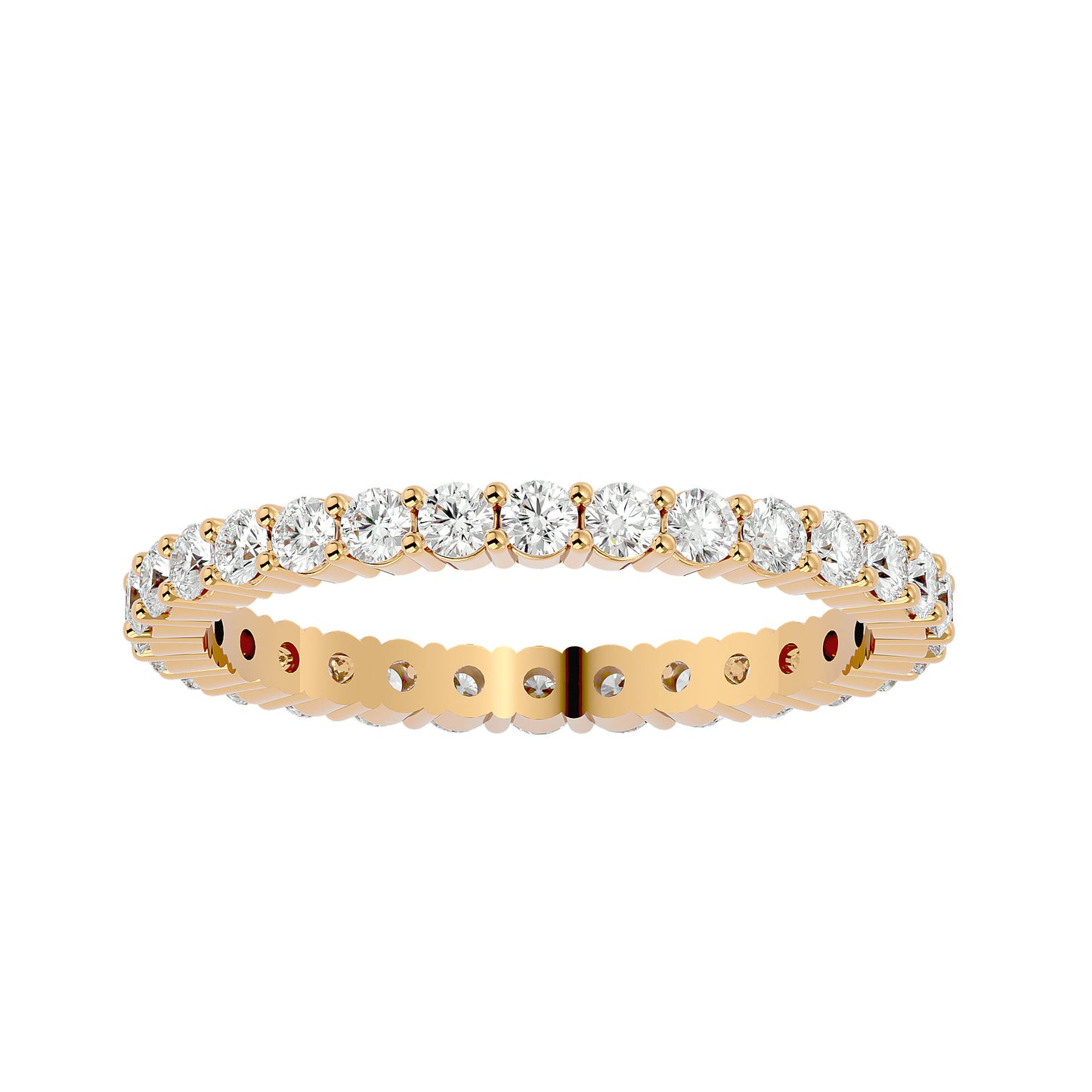 Eternal Spark round eternirty ring