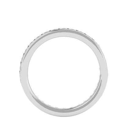 Round channel etrnity ring