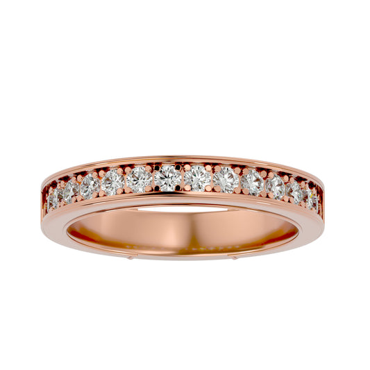 Kit bold pave diamond ring