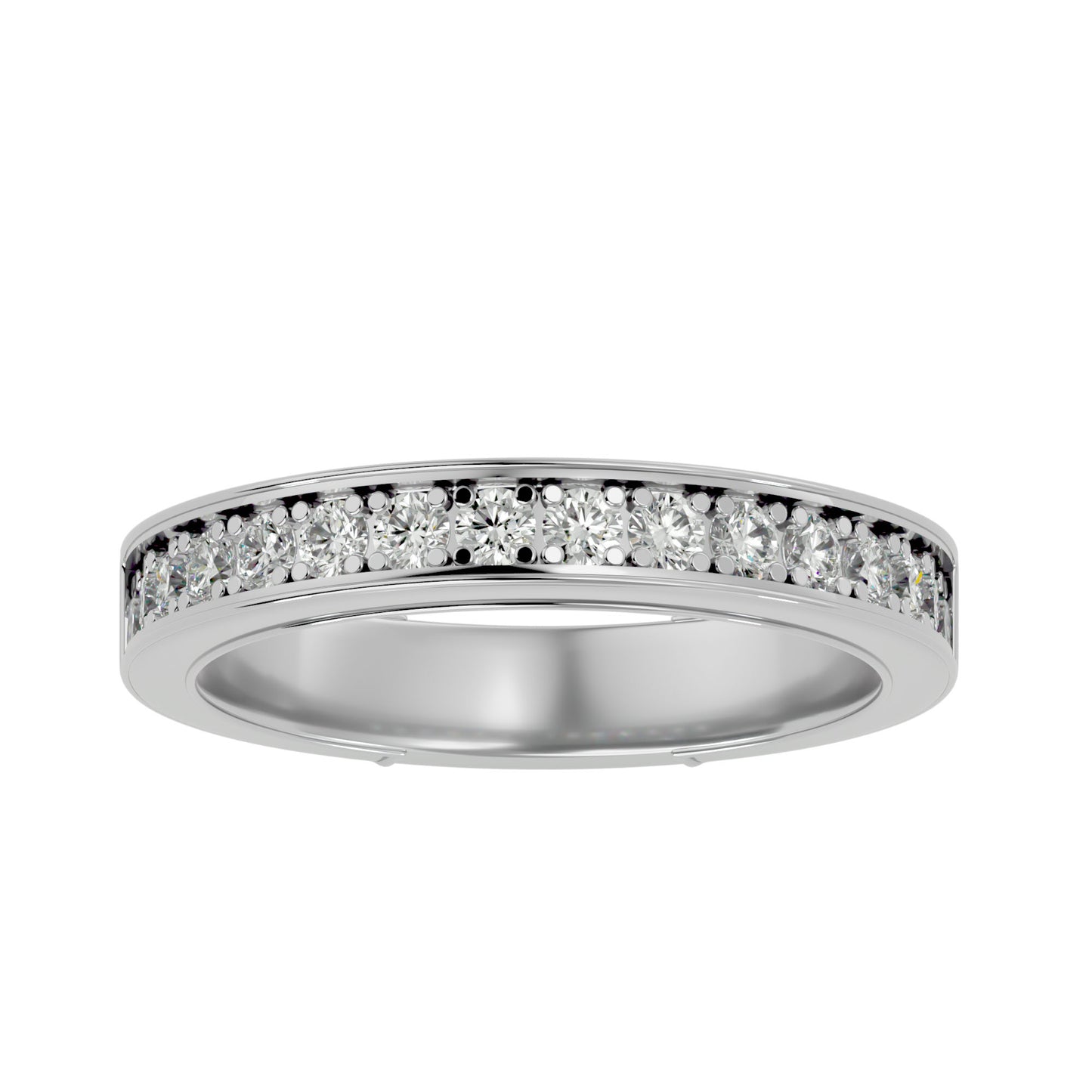 Kit bold pave diamond ring