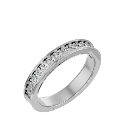 Kit bold pave diamond ring