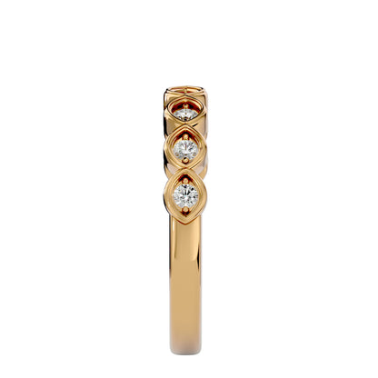 Vintage Bezel diamond ring
