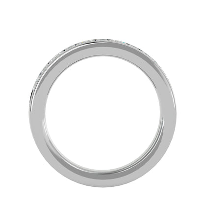 Kris Baguette & Round diamond ring
