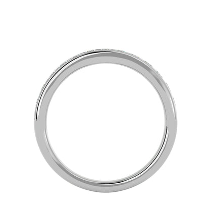 Liv channel diamond ring