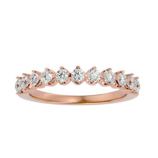 Catherine 11 sstone diamond ring