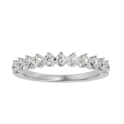 Catherine 11 sstone diamond ring
