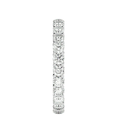 Filligree diamond eternity ring
