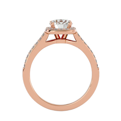 Rummy split shank diamond engagement ring