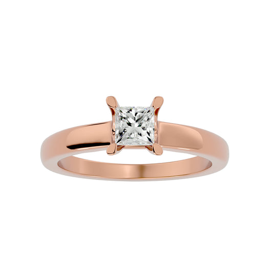 Alysia solitaire diamond engagement ring