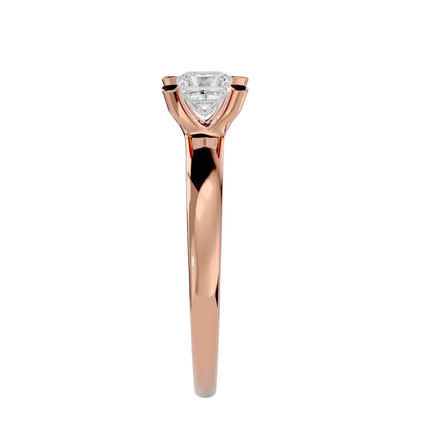 Alysia solitaire diamond engagement ring