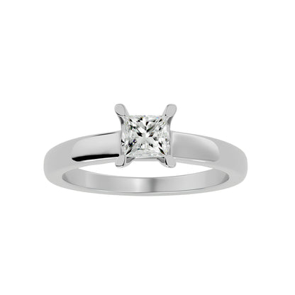 Alysia solitaire diamond engagement ring