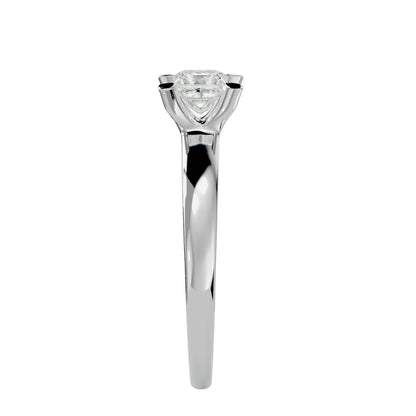 Alysia solitaire diamond engagement ring