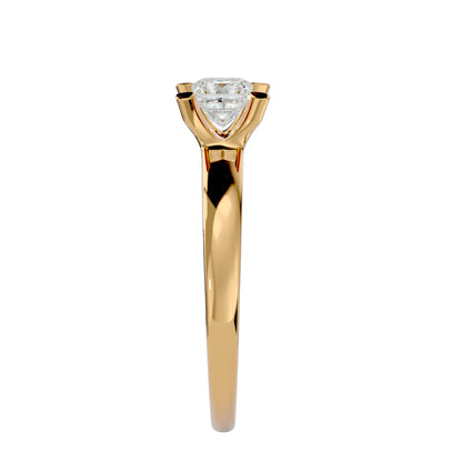 Alysia solitaire diamond engagement ring