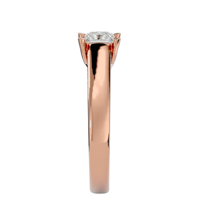 Daniel solitaire diamond engagement ring