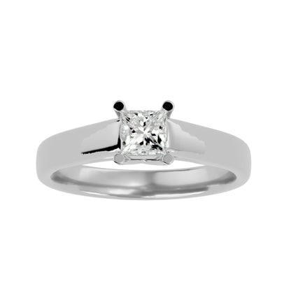 Daniel solitaire diamond engagement ring