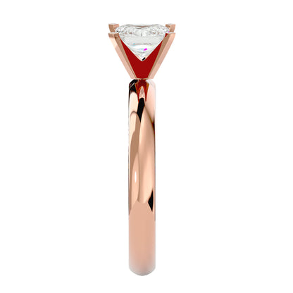 Emily solitaire diamond ring
