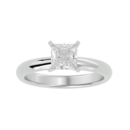 Emily solitaire diamond ring