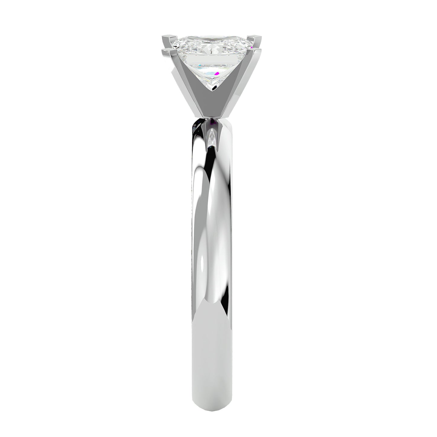 Emily solitaire diamond ring