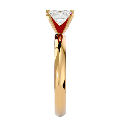 Emily solitaire diamond ring
