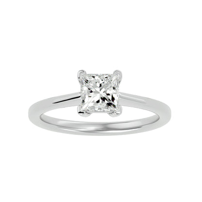 Ria princess diamond engagement ring
