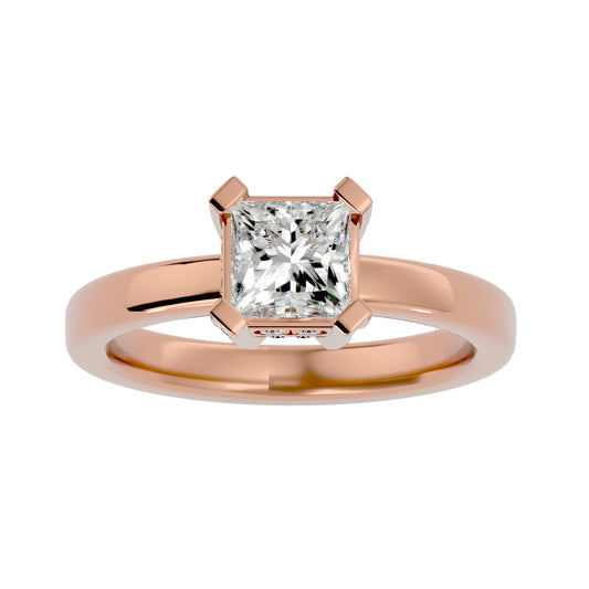 Riley princess diamond engagement ring