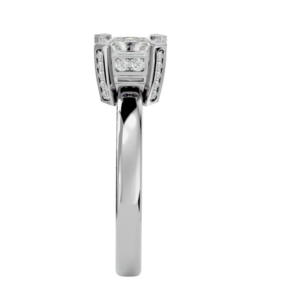 Riley princess diamond engagement ring
