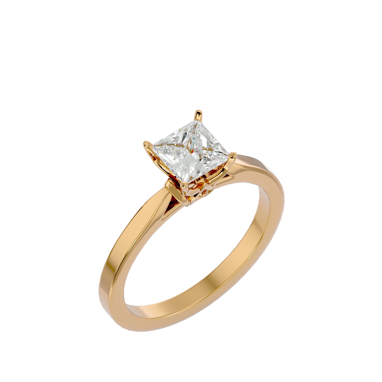 Charlotte diamond engagement ring