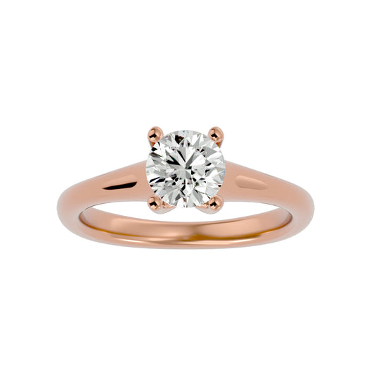 Voinaa micro prong diamond engagement ring
