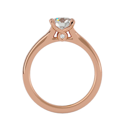Whirlwind Bliss diamond engagement ring