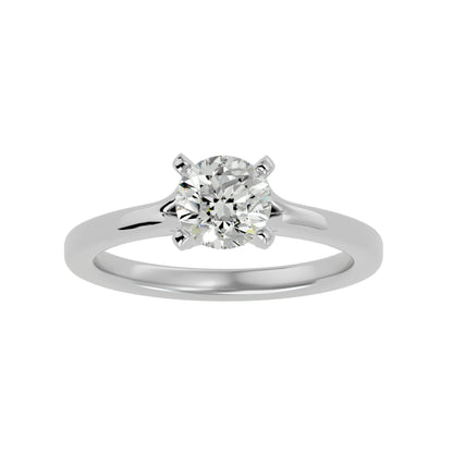 Whirlwind Bliss diamond engagement ring