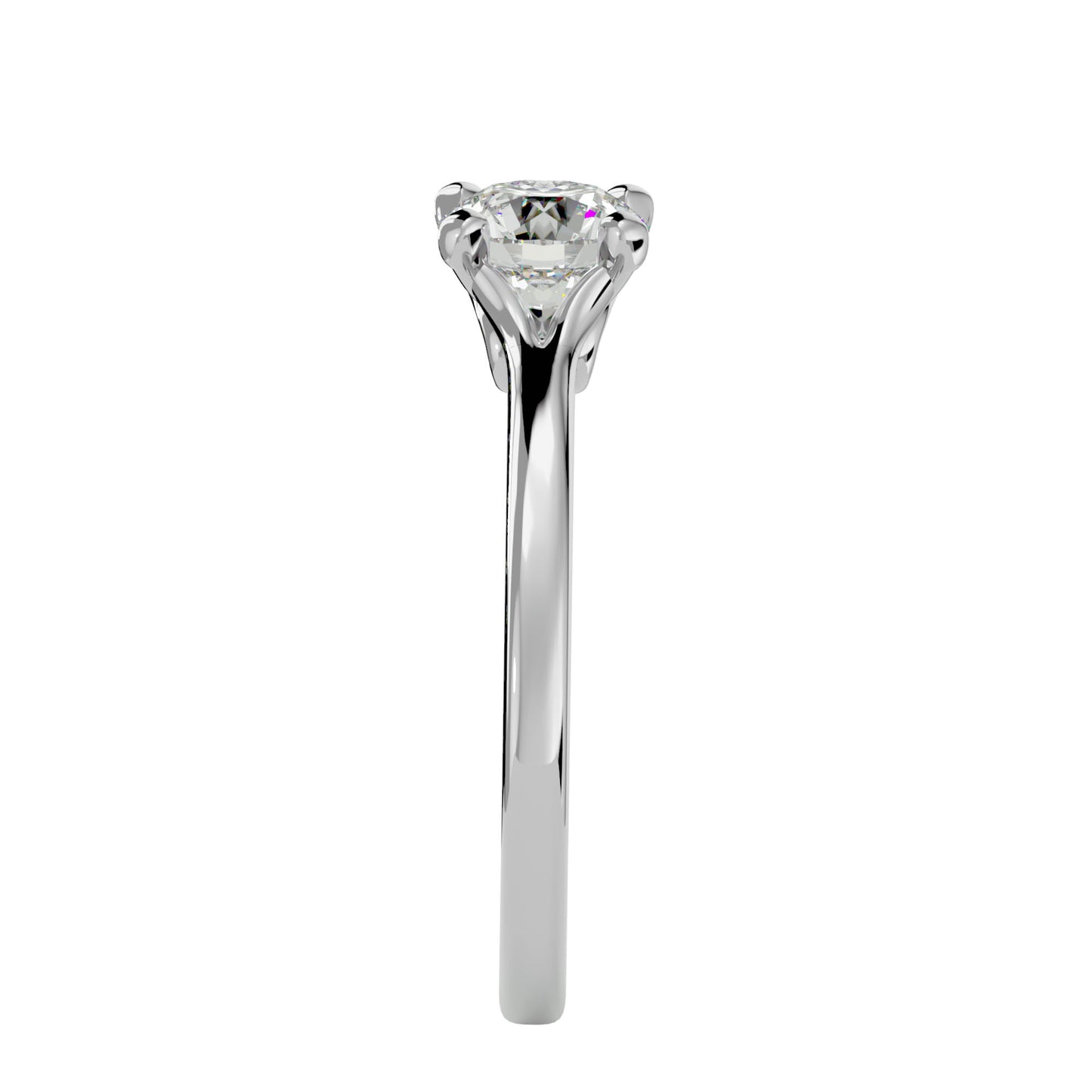 Whirlwind Bliss diamond engagement ring