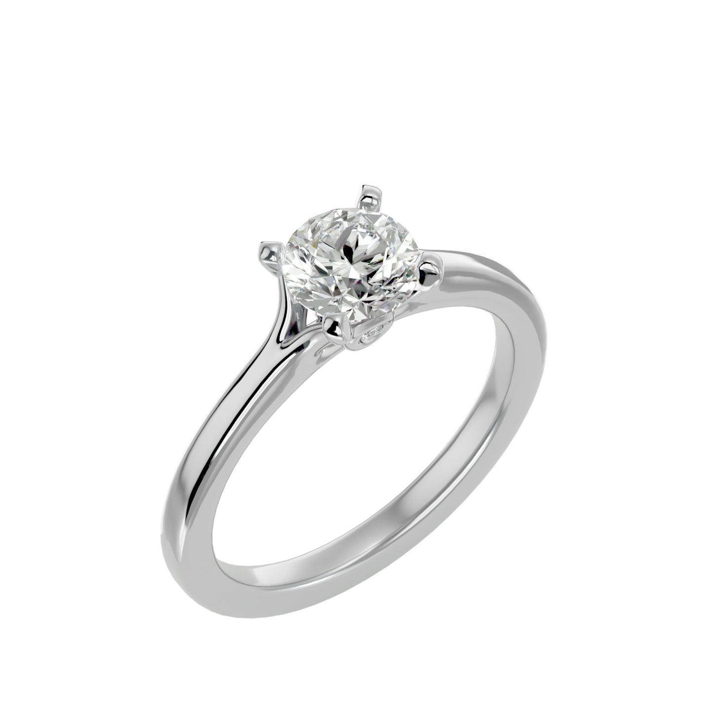 Whirlwind Bliss diamond engagement ring