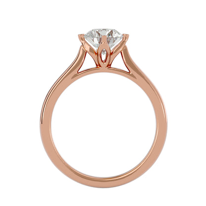 Dianna 3 row diamond engagement ring