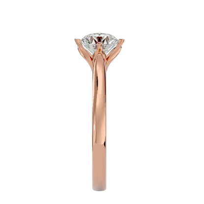 Dianna 3 row diamond engagement ring